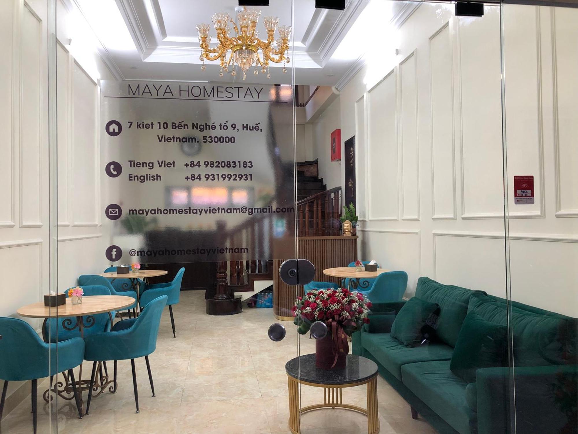 Maya Homestay フエ エクステリア 写真